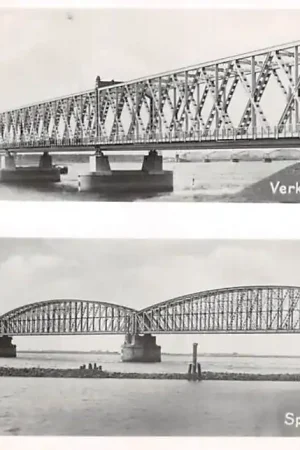 Moerdijk Verkeersbrug en Spoorbrug bij Moerdijk Dordrecht HC29538 Wyprzedaż