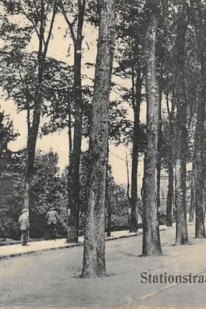 Tylko dziś Zevenbergen Stationsstraatje met tramspoor Moerdijk HC28439