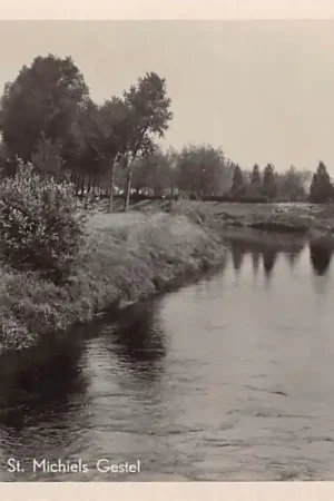 Sint-Michielsgestel Gezicht op de Dommel 1949 HC27902 Oryginalny