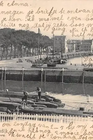 Vlissingen Gezicht op de Nieuwendijk 1905 HC17603 Ostatnia szansa