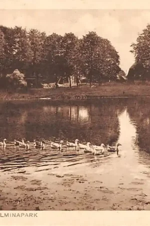 Tylko dziś Breda Vijver Wilhelminapark met eenden 1943 HC15716