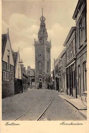 Monnikendam Speeltoren Tramspoor HC61324 Najlepsza cena