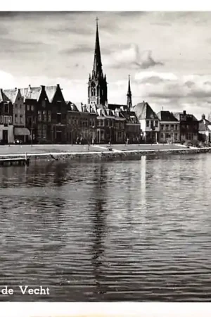 Promocja Weesp Hoogestraat met de Vecht 1963 HC60705