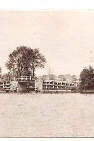 Ouderkerk aan de Amstel Brug Bullewijker sluisje 1910 HC59063 Ekspresowa dostawa