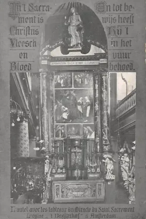 Bezpieczna płatność Amsterdam L'autel avec les tableaux du Miracle du Saint Sacrament L. Eglise en Begijnhof a AmsterdamHC57973