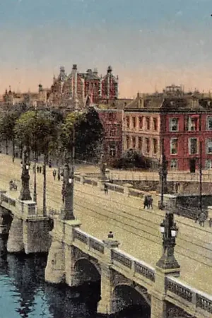 Amsterdam Hoogeslsuis met Paleis van Volksvlijt HC59460 Rabat