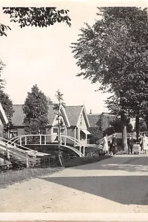 Barsingerhorn bij Schagen Dorpsgezicht 1940 HC57697 Niska cena