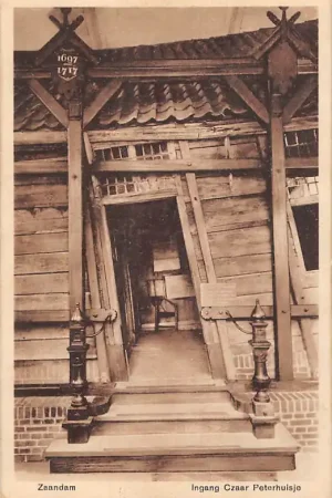 Zaandam Ingang Czaar Peterhuisje HC55396 Ekspresowa dostawa