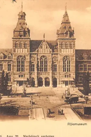 Amsterdam Rijksmuseum 1905 HC55337 Zwrot pieniędzy