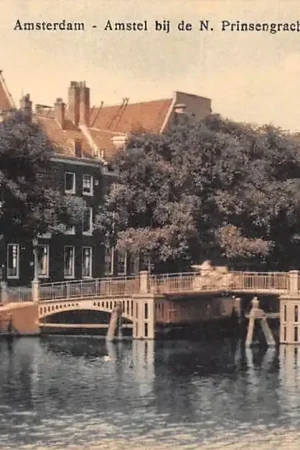 Tylko dziś Amsterdam Amstel bij de N. Prinsengracht 1913 HC54770