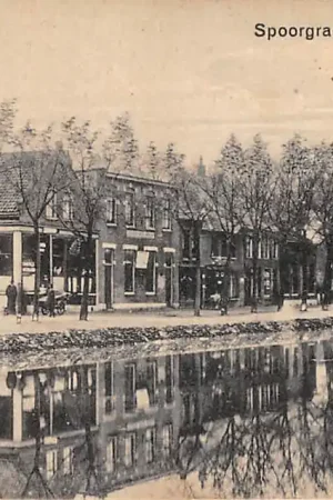 Oryginalny Den Helder Spoorgracht 1925 HC55086