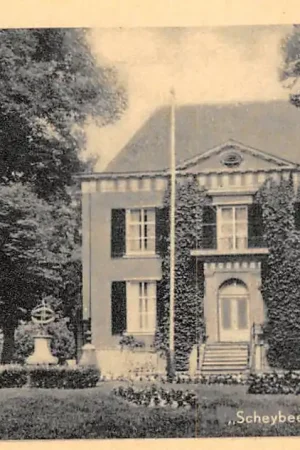 Beverwijk Scheybeek Raadhuis 1950 HC52785 Wyprzedaż