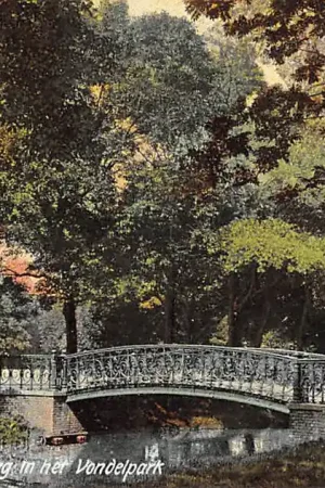 Rabat Amsterdam Brug in het Vondelpark 1906 HC52751