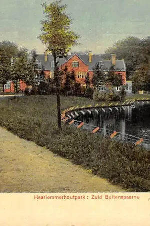 Wyprzedaż Haarlem Haarlemmerhoutpark Zuid Buitenspaarne 1906 HC52085