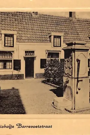 Haarlem Barrevoetstraat Gashuis hofje HC52061 Niska cena