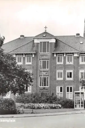 Wysoka jakość Haarlem Broederhuis Nagtzaamplein Telefooncel 1968 HC52033