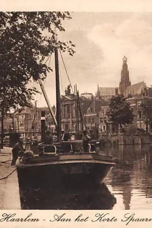 Autentyczny Haarlem Aan het Korte Spaarne 1917 HC51999