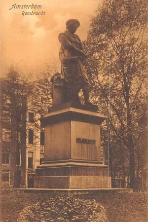 Ekspresowa dostawa Amsterdam Standbeeld Rembrandt 1905 HC51726