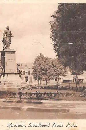 Haarlem Standbeeld Frans Hals 1927 HC50118 Popularny