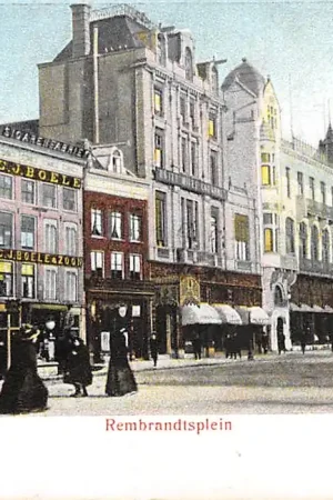 Amsterdam Rembrandtsplein 1907 HC48429 Rabat