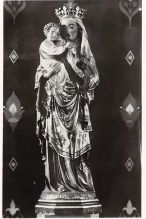 Heiloo Bedevaartsplaats Beeld van O.L. Vrouw ter Nood 1950 HC47585 Popularny