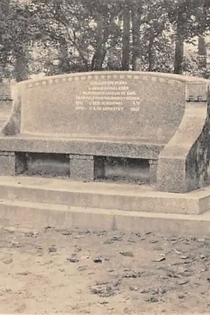 Tylko dziś Bloemendaal Genestet-bank 1918 Haarlem HC46910