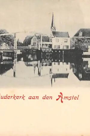 Ouderkerk aan de Amstel Groet uit 1900 HC45377 Zamów teraz
