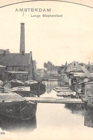 Autentyczny Amsterdam Lange Bleekersloot 1903 HC42357