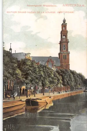 Amsterdam Prinsengracht Westertoren HC39181 Oferta