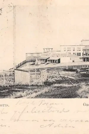 Zandvoort Terras Groote Badhuis voor 1900 HC38814 Wysoka jakość