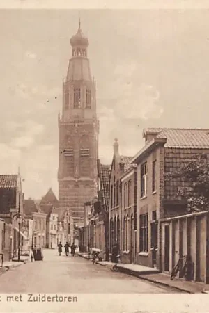 Bezpieczna płatność Enkhuizen Torenstraat met Zuidertoren 1930 HC42592
