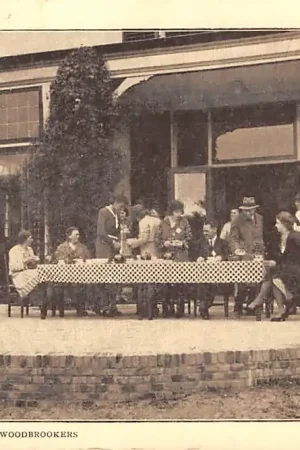 Bentveld Arbeidersgenootschap der Woodbrookers Theedrinken Zandvoort Bloemendaal HC42469 Rabat