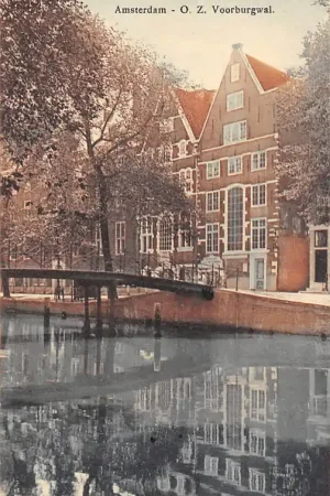 Amsterdam O.Z. Voorburgwal 1916 HC37524 Niska cena