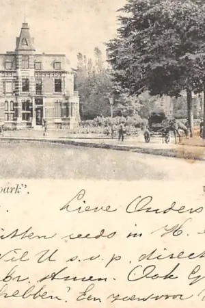 Haarlem Florapark 1900 HC37278 Oryginalny