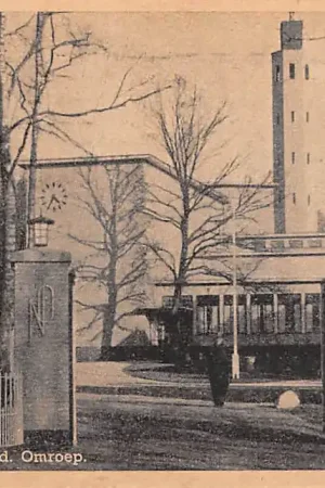 Rabat Hilversum Studio Ned. Omroep 1945 HC33509