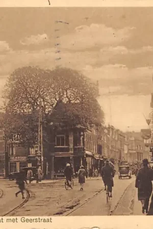Bezpieczna płatność Haarlem Gr. Houtstraat met Geerstraat 1929 HC32832