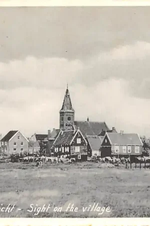 Marken dorpsgezicht Sight on the village HC32537 Popularny