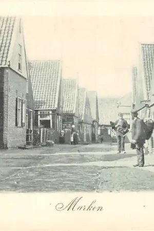 Marken Het dorp in 1900 HC31583 Wyprzedaż