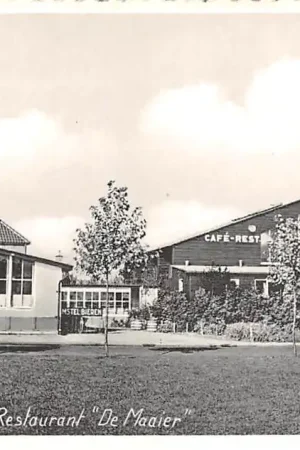 Wieringerwerf Café-Restaurant De Maaier Terpstraat 1 Nabij 't gat in de dijk Wieringermeer HC30515 Autentyczny