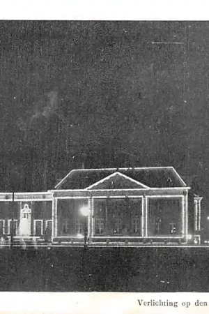 Tylko dziś Amsterdam Kon. Bezoek aan Amsterdam Verlichting op den Dam met de Juliana Bron HC29999