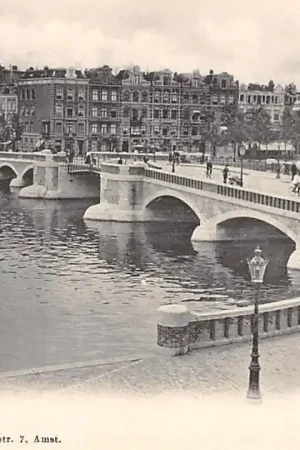 Amsterdam Nieuwe Amstelbrug HC29969 Zwrot pieniędzy
