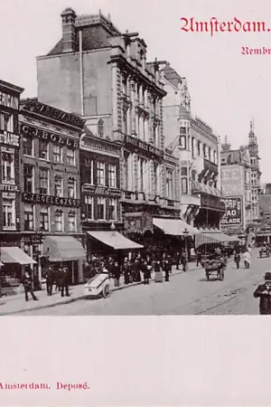 Amsterdam Rembrandts-Plein 1900 HC29806 Ostatnia szansa