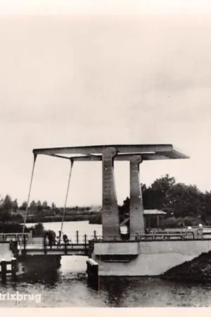 Naarden Prinses Beatrixbrug 1952 HC29714 Autentyczny