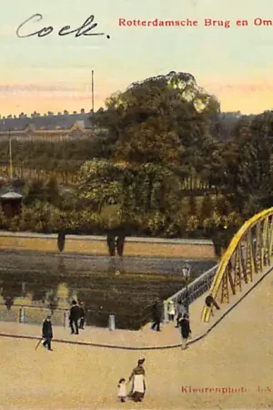 Wysoka jakość Amsterdam Rotterdamsche Brug en Omgeving 1912 Tulp HC27566