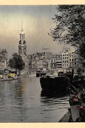 Amsterdam Singel met Munttoren HC27234 Rabat