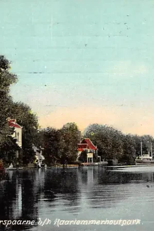 Haarlem Zuiderspaarne b\\/h Haarlemmerhoutpark 1906 HC26473 Rabat