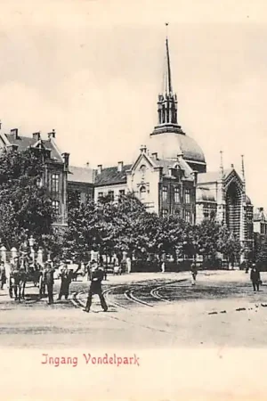 Tylko dziś Amsterdam Ingang Vondelpark 1900 HC24002