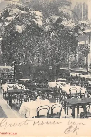 Amsterdam Wintertuin Krasnapolsky 1905 HC21374 Nowość