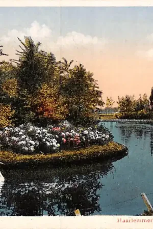 Haarlem Haarlemmerhoutpark Zuidbuitenspaarne 1929 HC21226 Popularny