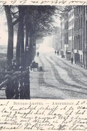 Tylko dziś Amsterdam Binnen-Amstel 1899 HC20897